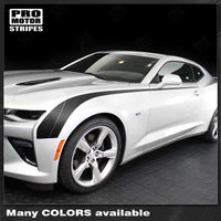 Chevrolet Camaro 2016-2024 Throwback Hockey Side Accent Stripes