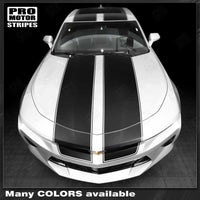 Chevrolet Camaro 2016-2018 Top Double Stripes with Pinstripes