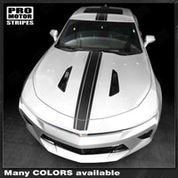 Chevrolet Camaro 2010-2024 Top Narrow Center Accent Stripes Decal