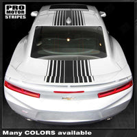 2010 2011 2012 2013 2014 2015 2016 2017 2018 Chevrolet Camaro hood
 trunk
 roof Decals Stripes 152798603431-2