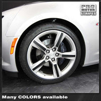 Chevrolet Camaro 2016-2024 Wheel Spokes Decals For 20" Stock Rims