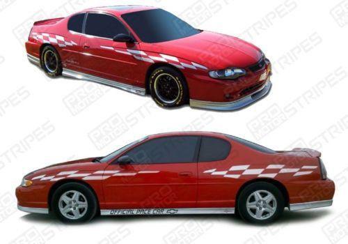 2000 2001 2002 2003 2004 2005 2006 2007 Chevrolet Monte Carlo side
 door Decals Stripes 132229426680-1