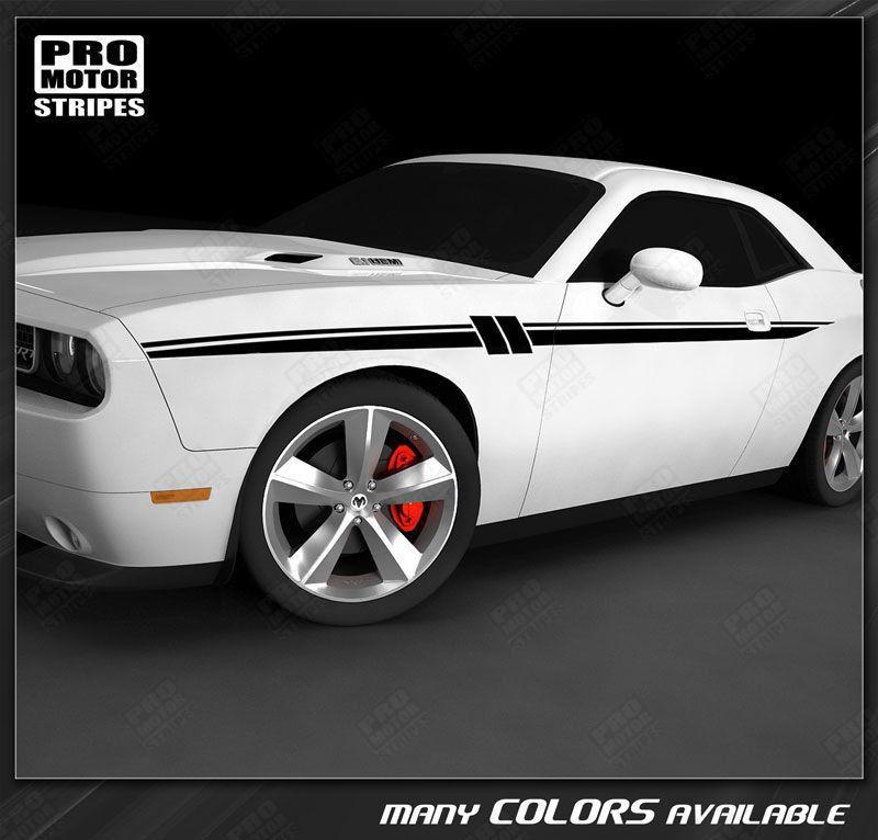 Dodge Challenger 2008-2023 Accent Side Stripes 132229428790 | Pro