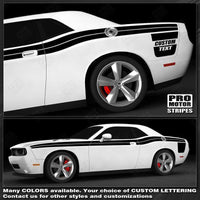 2008 2009 2010 2011 2012 2013 2014 2015 2016 2017 2018 2019 Dodge Challenger side
 door Decals Stripes 152588449545-1