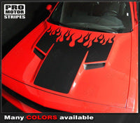 Dodge Challenger 2008-2023 Fire Flame Hood Stripes