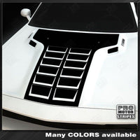 Dodge Challenger 2008-2023 Hood 12-Pack Style T-Stripes
