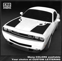 2008 2009 2010 2011 2012 2013 2014 2015 2016 2017 2018 2019 Dodge Challenger hood Decals Stripes 132229427691-2