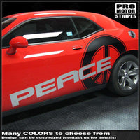 Dodge Challenger 2008-2023 MOPAR Style Side Stripes