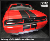 2008 2009 2010 2011 2012 2013 2014 2015 2016 2017 2018 2019 Dodge Challenger hood
 trunk
 bumper
 roof Decals Stripes 122551579968-2