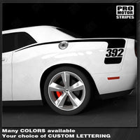 Dodge Challenger 2008-2023 Rear Quarter Side Stripes