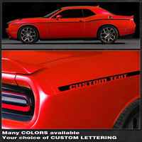 2008 2009 2010 2011 2012 2013 2014 2015 2016 2017 2018 2019 Dodge Challenger side
 door Decals Stripes 152588453922-1