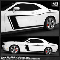 2008 2009 2010 2011 2012 2013 2014 2015 2016 2017 2018 2019 Dodge Challenger side
 door
 rocker panel Decals Stripes 122551585482-1