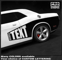 Dodge Challenger 2008-2023 Side CUDA Billboard Stripes