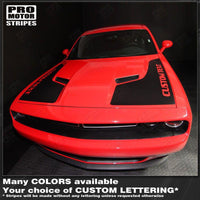 Dodge Challenger 2008-2023 Side Panel Hood Accent Stripes