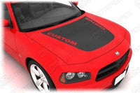 2006 2007 2008 2009 2010 Dodge Charger hood Decals Stripes 132265508676-2