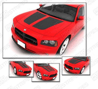 2006 2007 2008 2009 2010 Dodge Charger hood Decals Stripes 152628831679-2