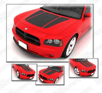 2006 2007 2008 2009 2010 Dodge Charger hood Decals Stripes 122604542640-2