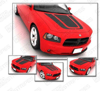 2006 2007 2008 2009 2010 Dodge Charger hood Decals Stripes 152628838420-2