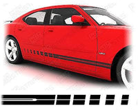 2006 2007 2008 2009 2010 Dodge Charger side
 door
 rocker panel Decals Stripes 152588454796-1