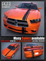 2011 2012 2013 2014 Dodge Charger hood
 trunk
 bumper
 roof Decals Stripes 132264705731-4