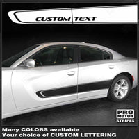 2011 2012 2013 2014 2015 2016 2017 2018 2019 Dodge Charger side
 door Decals Stripes 122725684819-1