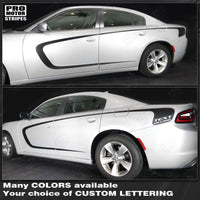 2011 2012 2013 2014 2015 2016 2017 2018 2019 Dodge Charger side
 door Decals Stripes 152719802978-1