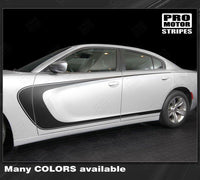 2011 2012 2013 2014 2015 2016 2017 2018 2019 Dodge Charger side
 door
 rocker panel Decals Stripes 132344426495-2