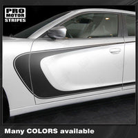 2011 2012 2013 2014 2015 2016 2017 2018 2019 Dodge Charger side
 door
 rocker panel Decals Stripes 132344426495-1