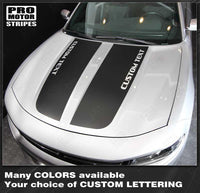 2015 2016 2017 2018 2019 Dodge Charger hood Decals Stripes 132341893256-1