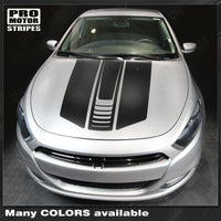 2013 2014 2015 2016 2017 2018 Dodge Dart hood Decals Stripes 122732923001-1