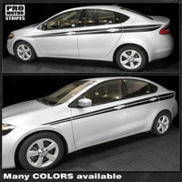 2013 2014 2015 2016 2017 2018 Dodge Dart side
 door Decals Stripes 132354000684-1