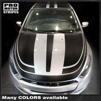 2013 2014 2015 2016 2017 2018 Dodge Dart hood
 trunk
 roof Decals Stripes 132350409321-2