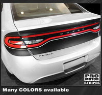 Dodge Dart 2013-2018 Rear Deck Accent Blackout Stripes
