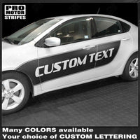 2013 2014 2015 2016 2017 2018 Dodge Dart side
 door Decals Stripes 132351736660-2