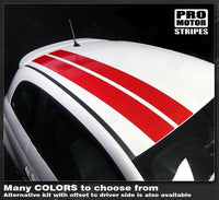 2007 2008 2009 2010 2011 2012 2013 2014 2015 Fiat 500 hood
 roof Decals Stripes 122551589164-2