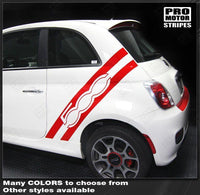 Fiat 500 2007-2015 Rear Quarter Side Stripes