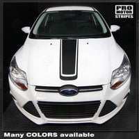 Ford Focus 2011-2014 Center Hood Accent Stripe Decal