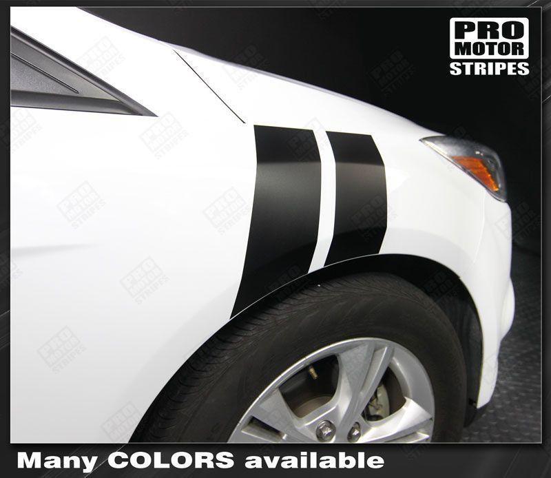 2011 2012 2013 2014 2015 2016 2017 2018 Ford Focus side Decals Stripes 152615281875-1