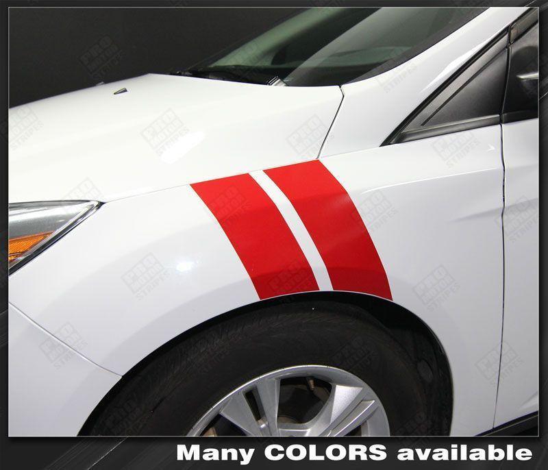 2011 2012 2013 2014 2015 2016 2017 2018 Ford Focus side Decals Stripes 132229431488-1