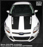 Ford Focus 2011-2014 Hood Accent Stripes