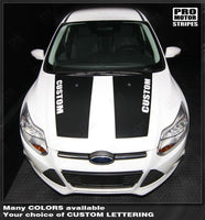 2011 2012 2013 2014 Ford Focus hood Decals Stripes 152588453902-1