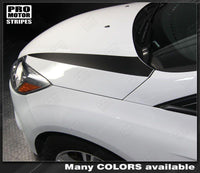 2011 2012 2013 2014 Ford Focus hood Decals Stripes 152615256363-2