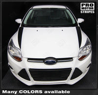 Ford Focus 2011-2014 Hood Side Accent Stripes