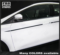 2011 2012 2013 2014 2015 2016 2017 2018 Ford Focus side
 door Decals Stripes 152615278146-2