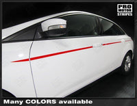 2011 2012 2013 2014 2015 2016 2017 2018 Ford Focus side
 door Decals Stripes 152615278146-1