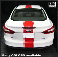 2011 2012 2013 2014 Ford Focus hood
 trunk
 bumper
 roof Decals Stripes 132229425280-2