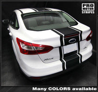 2011 2012 2013 2014 Ford Focus hood
 trunk
 bumper
 roof Decals Stripes 152615132315-2