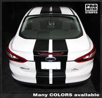 2011 2012 2013 2014 Ford Focus hood
 trunk
 bumper
 roof Decals Stripes 122552681599-2