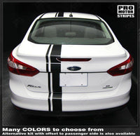2011 2012 2013 2014 Ford Focus hood
 trunk
 bumper
 roof Decals Stripes 122586204401-4