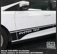 2011 2012 2013 2014 2015 2016 2017 2018 Ford Focus side
 door
 rocker panel Decals Stripes 152615240205-2